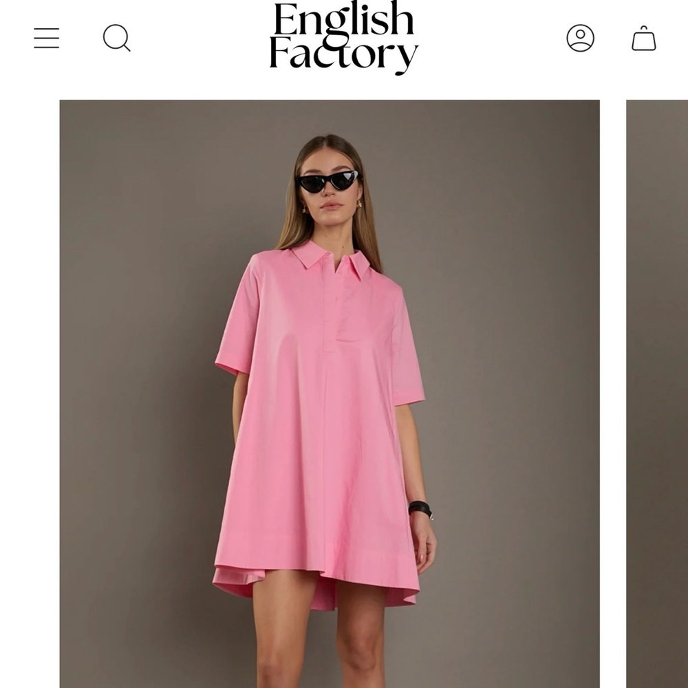 BNWT English Factory A line dress